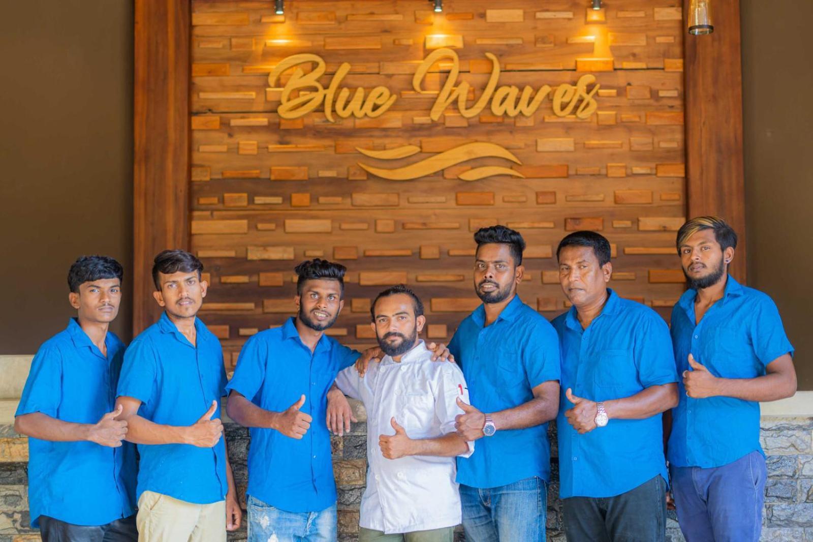 Blue Waves Kite Surfing Beach Resort Kalpitiya Kültér fotó